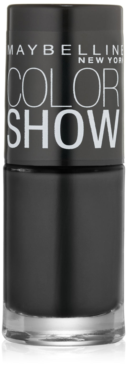 Maybelline New York Color Show Nail Lacquer, Onyx Rush, 0.23 Fluid Ounce