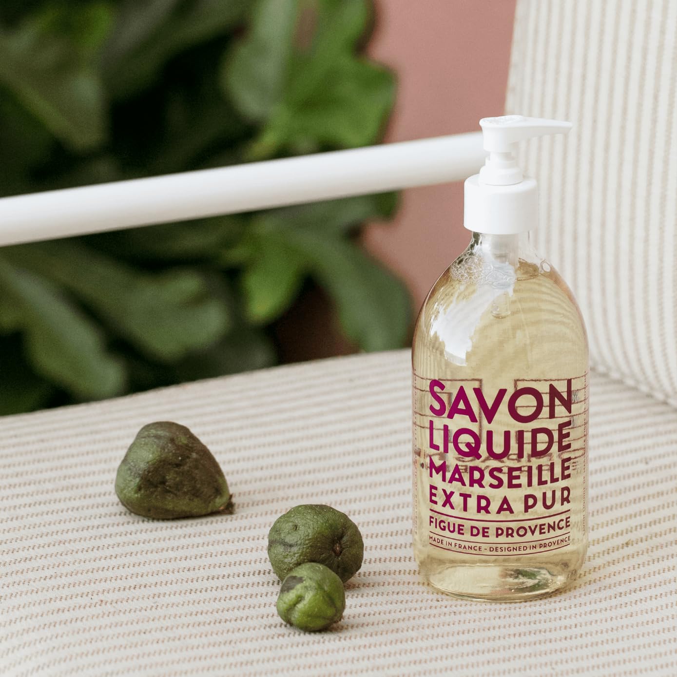 Compagnie de Provence Savon de Marseille Extra Pure Liquid Soap - Fig of Provence - 16.7 Fl Oz Glass Pump Bottle Beauty & Personal Care La Compagnie de Provence