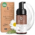 Self Tanner Mousse - USA Made with Natural & Organic Ingredients, Self Tanning Mousse for Fake Tan, Sunless Tanner for Pale Skin, Clear & Non Toxic Beauty & Personal Care Beauty by Earth