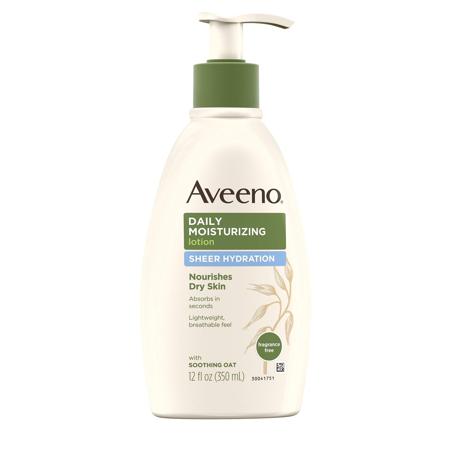 Aveeno Sheer Hydration Daily Moisturizing Lotion For Dry Skin With Soothing Oat, Lightweight, Fast-Absorbing & Fragrance-Free Intense Body Beauty & Personal Care Aveeno