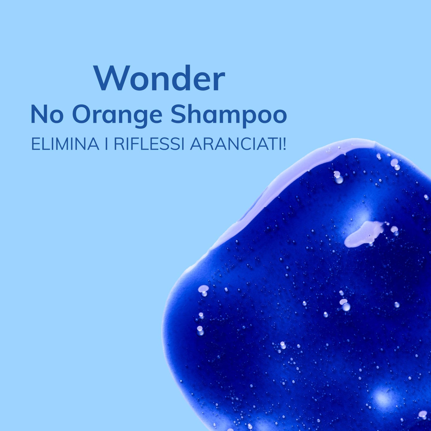 Fanola Wonder Blue Shampoo for Brunettes - Toning Hair Color Shampoo for Light Brown to Platinum Strands - Neutralizes Orange & Brassy Tones - Vegan Beauty and Personal Care Fanola