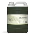 Hemp Seed Oil - Pure, Unrefined, Cold Pressed, All-Natural Non-GMO, Extra Virgin, Undiluted, Carrier Oil - Bulk 128 oz / 1 Gallon - Tinctures, Blends Beauty & Personal Care OPO