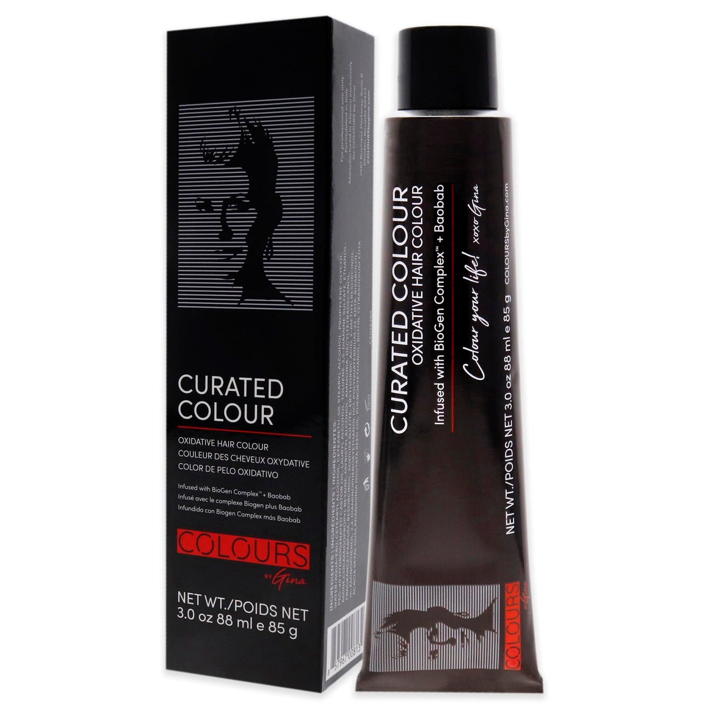 Colours By Gina Curated Colour - 3.11-3BB Dark Cool Brown by Colours By Gina for Unisex - 3 oz Hair Color Beauty & Personal Care Colours By Gina