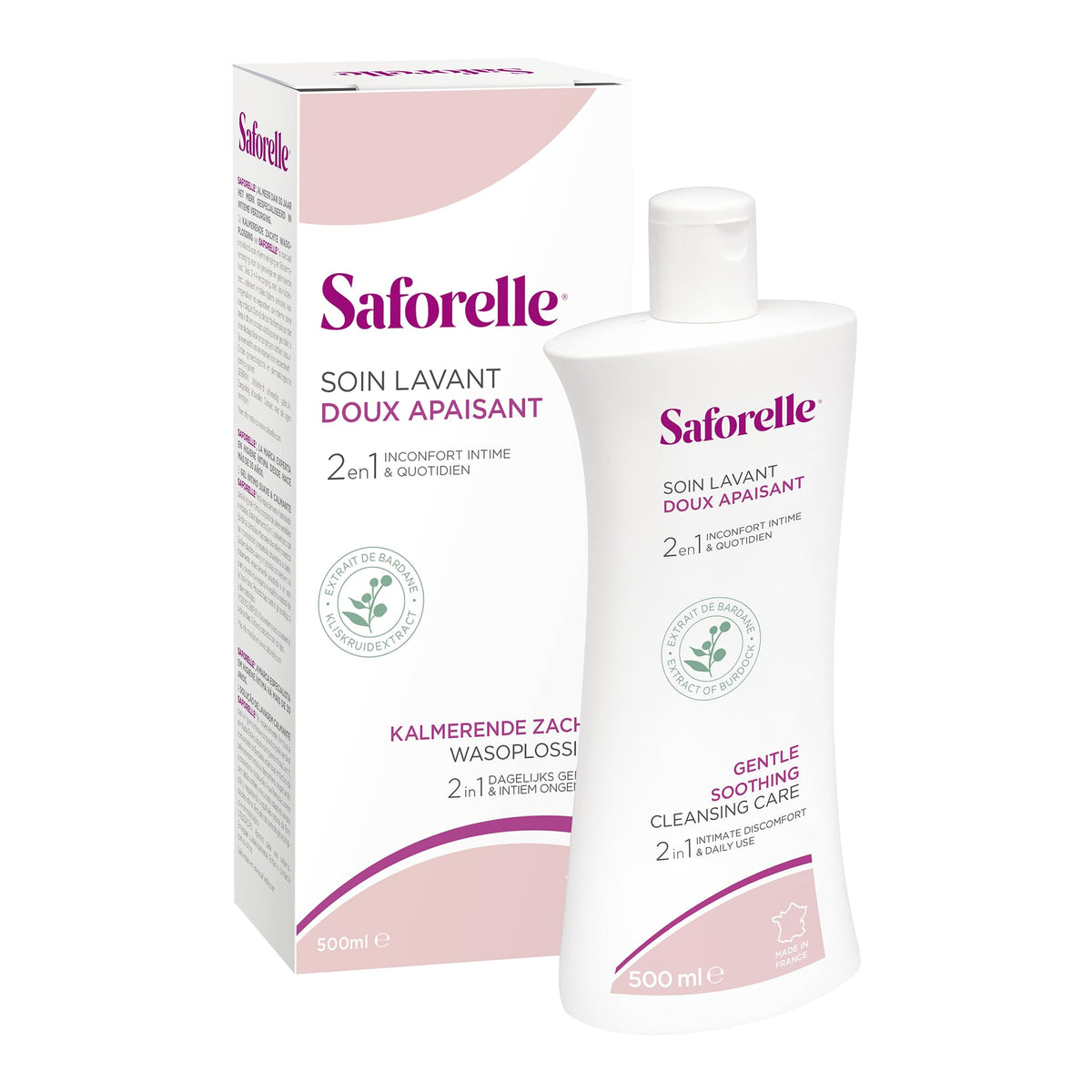 Saforelle Gentle Cleansing Care 500Ml Beauty & Personal Care Saforelle