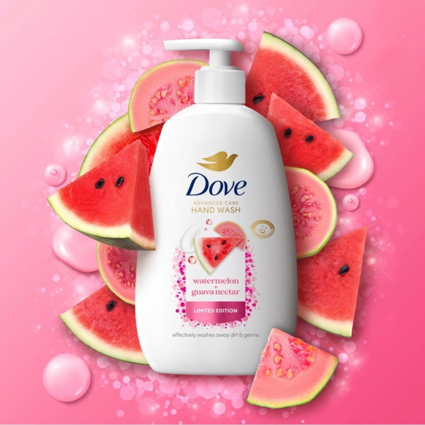 Dove Advanced Care Hand Wash, Pineapple + Passion Fruit and Watermelon + Guava Nectar, Limited Edition, 12 fl oz, 2 Pack Beauty & Personal Care Dove