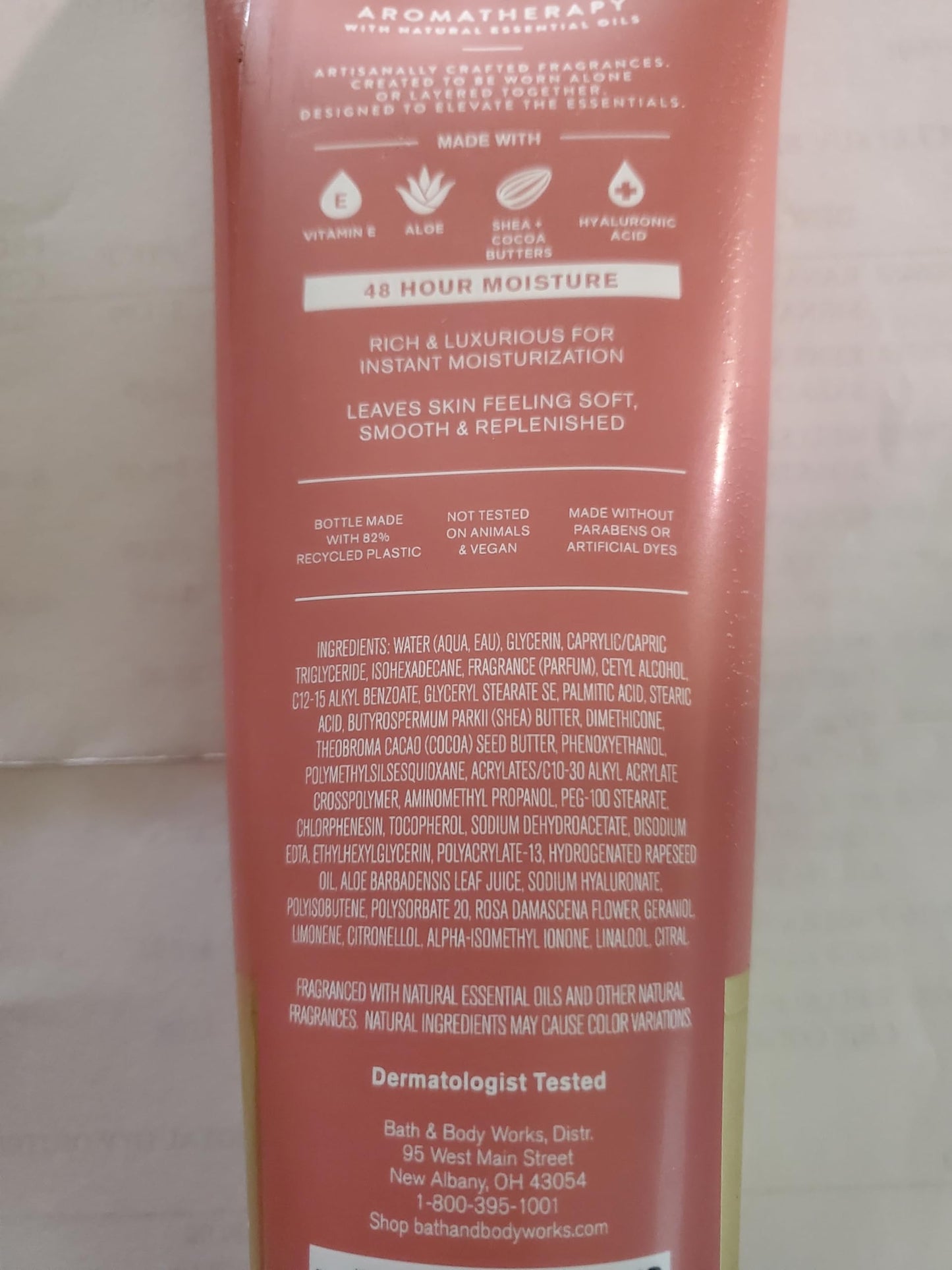 Bath & Body Works Aromatherapy Heirloom Rose Ultimate Hydration Body Cream 8 Ounces Pack of 2 Beauty & Personal Care Bath & Body Works
