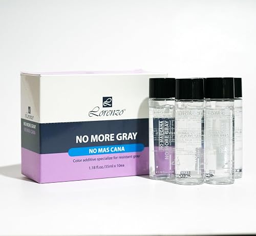 L Lorenzo No More Gray Color Additive Specialize for Resistant Gray 1.18fl.oz(35ml) (Pack of 5) Beauty & Personal Care L Lorenzo