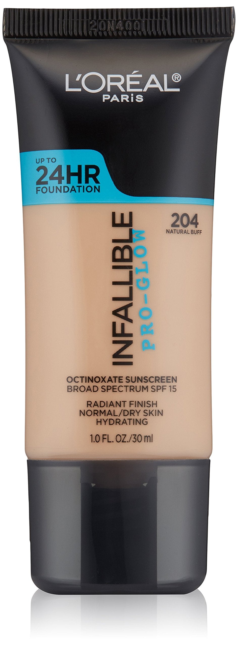 L'Oréal Paris Infallible Pro-Glow Foundation, Natural Buff, 1 fl. oz.