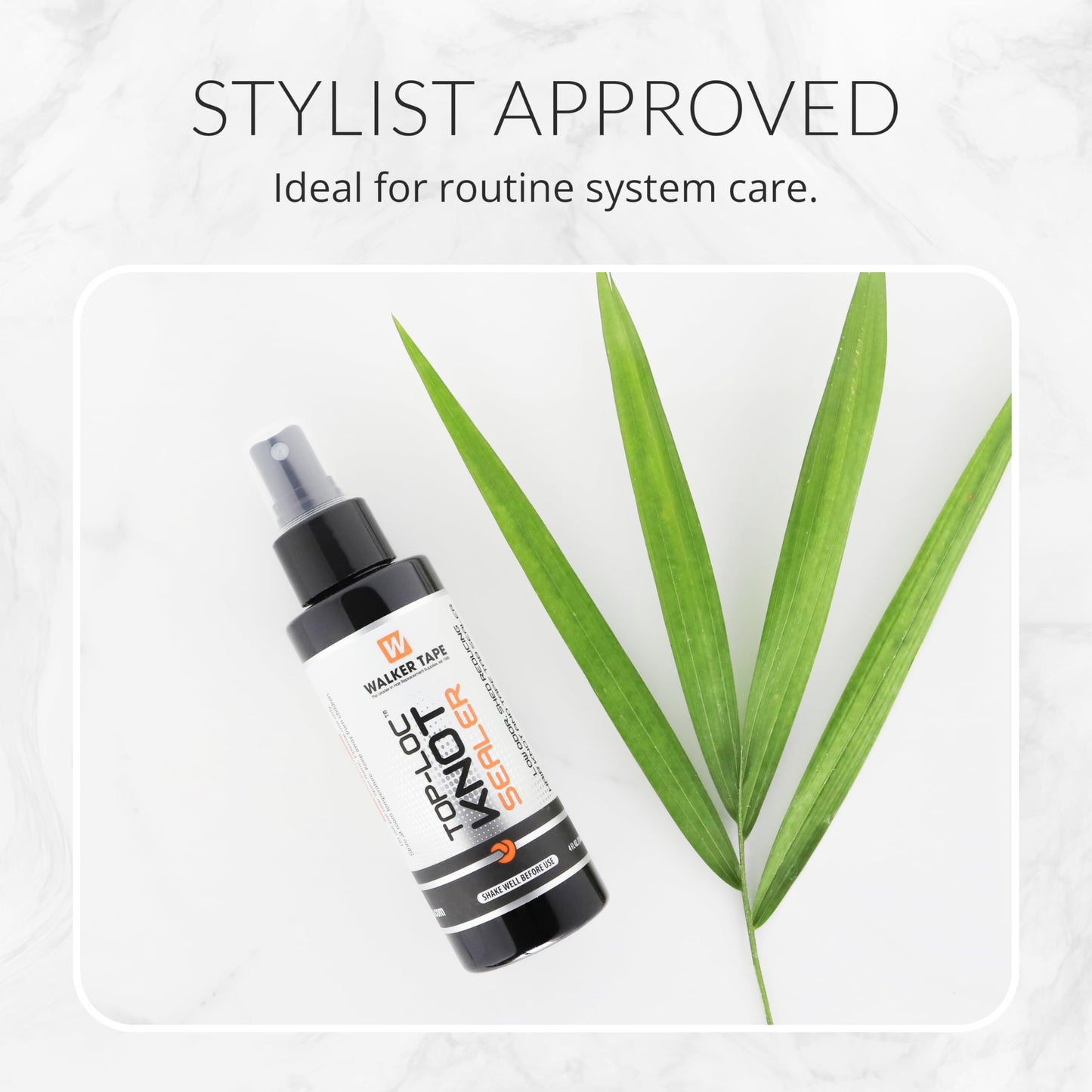 Walker Tape Top-Loc Knot Sealer Spray 4 fl oz, Mesh System Protector for Delicate Knots, Reduces Shedding and Extends Hairpiece Life, Professional Beauty & Personal Care Walker Tape