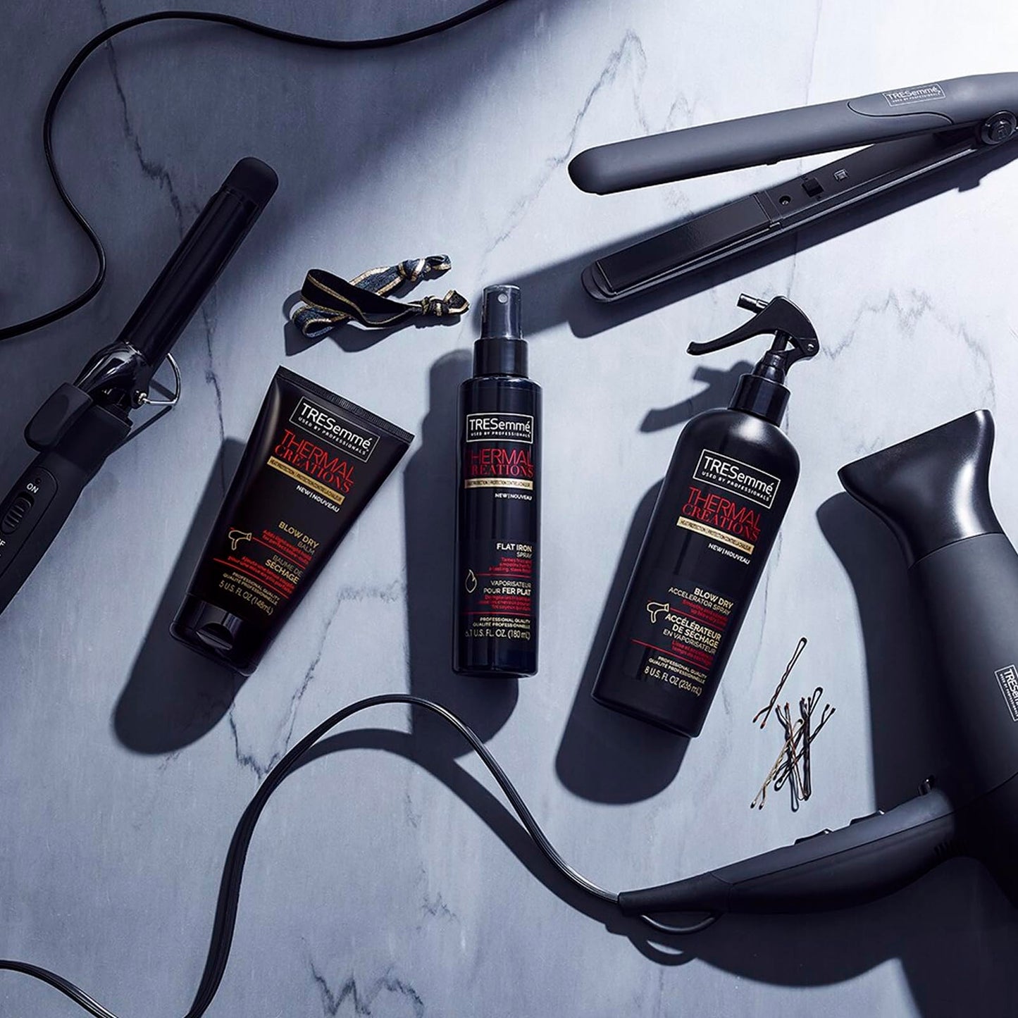 TRESemmé Thermal Creations Blow Dry Accelerator Heat Spray For Hair 8oz Beauty & Personal Care TRESemmé