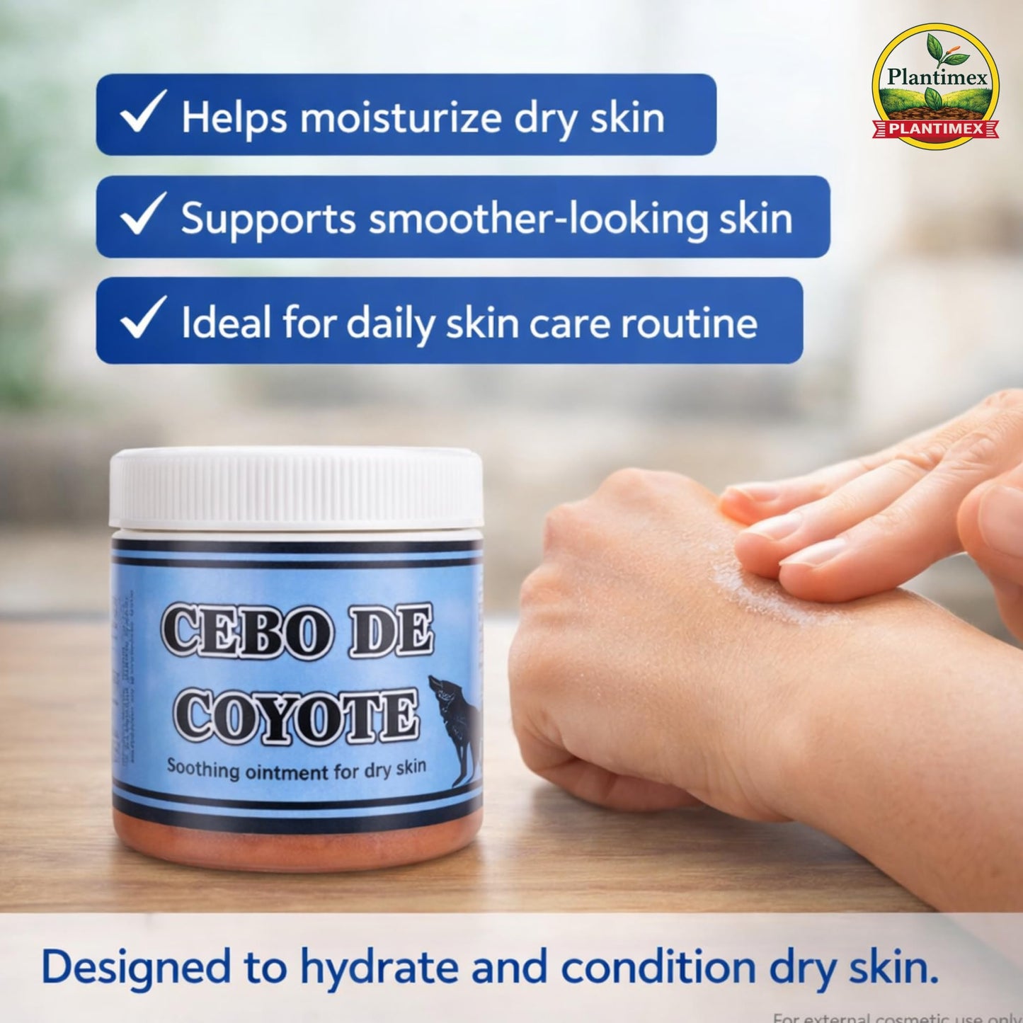 Alma Belleza Cebo de Coyote (Coyote Bait) - 3.5 oz (100g) Cosmetic Ointment | Pomada: Beauty & Personal Care Alma Belleza