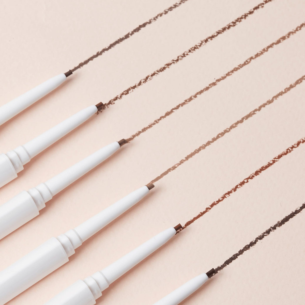 FLOWER BEAUTY By Drew Barrymore Microbrow Eyebrow Pencil - Skinny + Precise Lines - Hair-Like + Natural Finish - Built-In Brush - Auburn