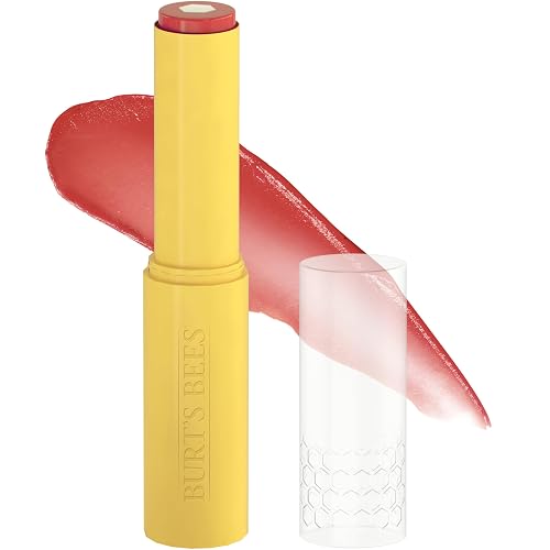 Burt’s Bees Tinted Boosted Balm, Rose Knows, Hydrating Tinted Lip Balm with Vitamin C, E, and F Core, 24 Hour Lip Moisturizer with Responsibly Sourced Beauty & Personal Care Burt's Bees