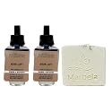 Bath & Body Works Book Loft Fragrance Refill 2 Pack With a Natual Oats Sample Soap. Beauty & Personal Care Bath & Body Works