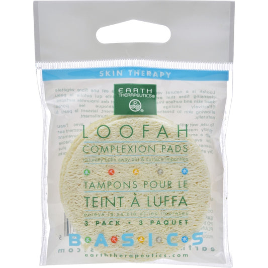 Earth Therapeutics Skin Therapy Loofah Complexion Pads (Pack of 12) Beauty and Personal Care Earth Therapeutics
