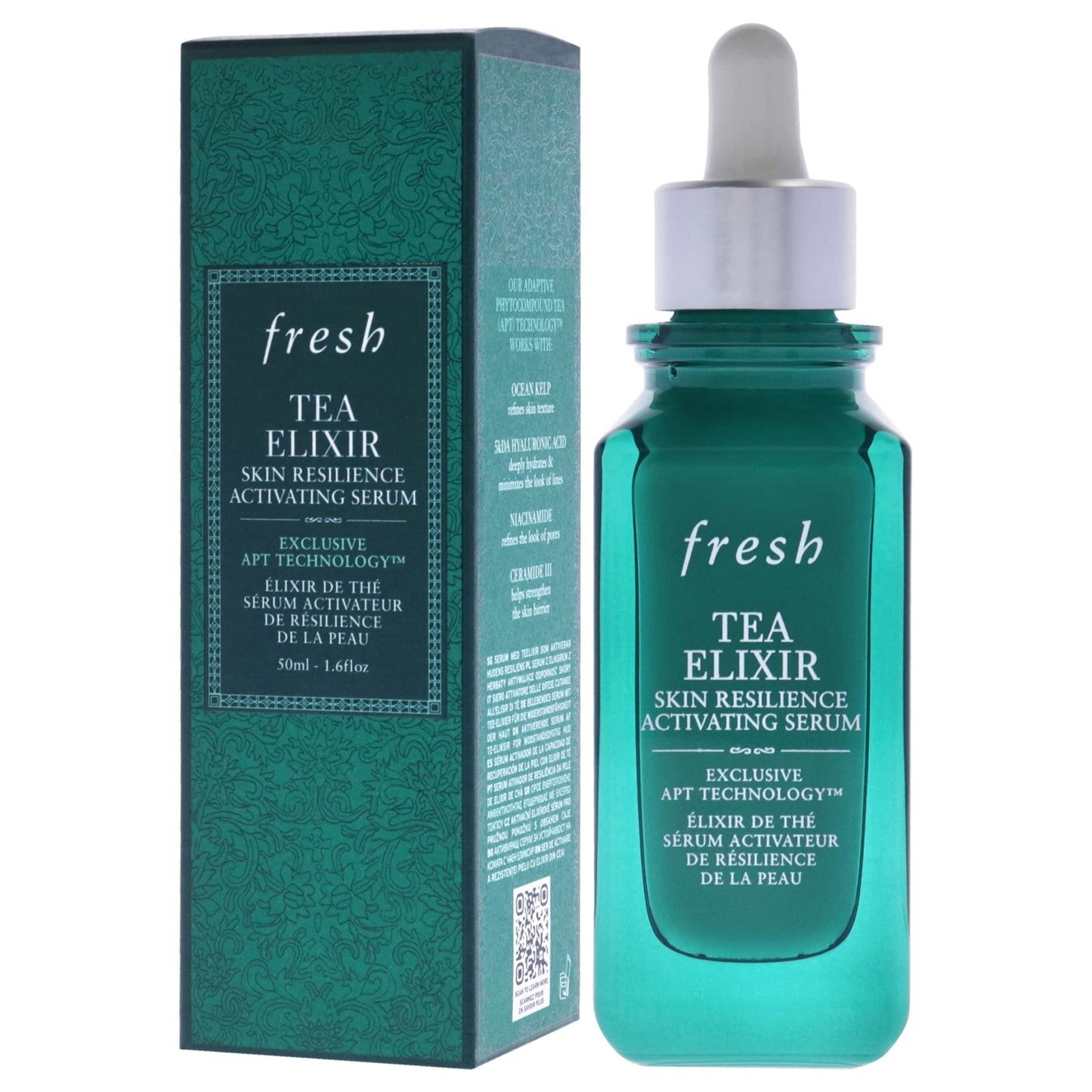 Fresh Tea Elixir Skin Resilience Activating Serum Serum Women 1.6 oz Beauty & Personal Care Fresh