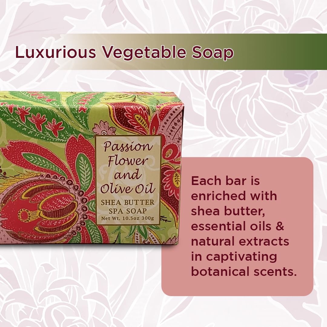 Greenwich Bay Trading Co. Botanic 10.5oz Soap, Passion Flower and Olive Oil Beauty & Personal Care Greenwich Bay