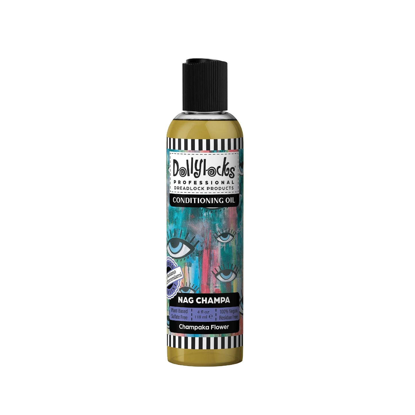 Dollylocks Conditioning Oil - Plant-Based & Residue-Free Moisturizing Scalp & Dreadlock Oil, pH Balanced, Vegan (Nag Champa Scent, 4oz) Beauty & Personal Care Dollylocks