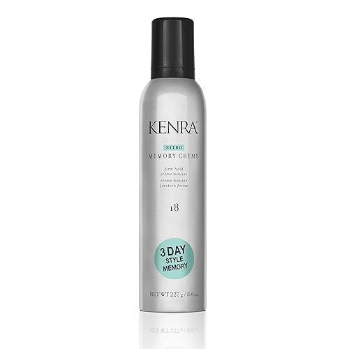 Kenra Professional Nitro Memory Crème 18 | Firm Hold Crème Mousse | All Hair Types | 8 Oz Beauty & Personal Care Kenra