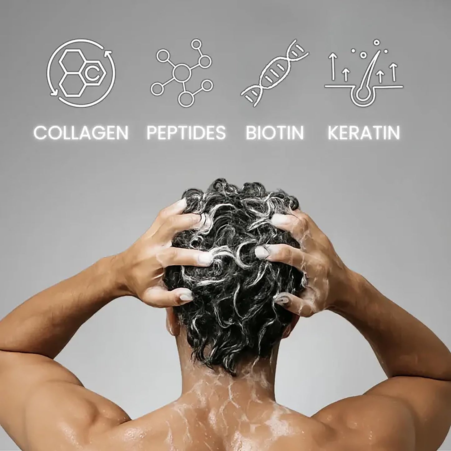The Men Pen Peptide-Powered Shampoo & Conditioner Set for Men - Strengthening, Thickening Hair Care with Biotin, Keratin & Collagen - Tobacco Reserve Beauty & Personal Care The Men Pen