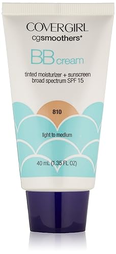 CoverGirl Smoothers SPF 15 Tinted Moisturizer, Light To Medium 810, 1.35-Ounce Packages (Pack of 2) Beauty & Personal Care COVERGIRL