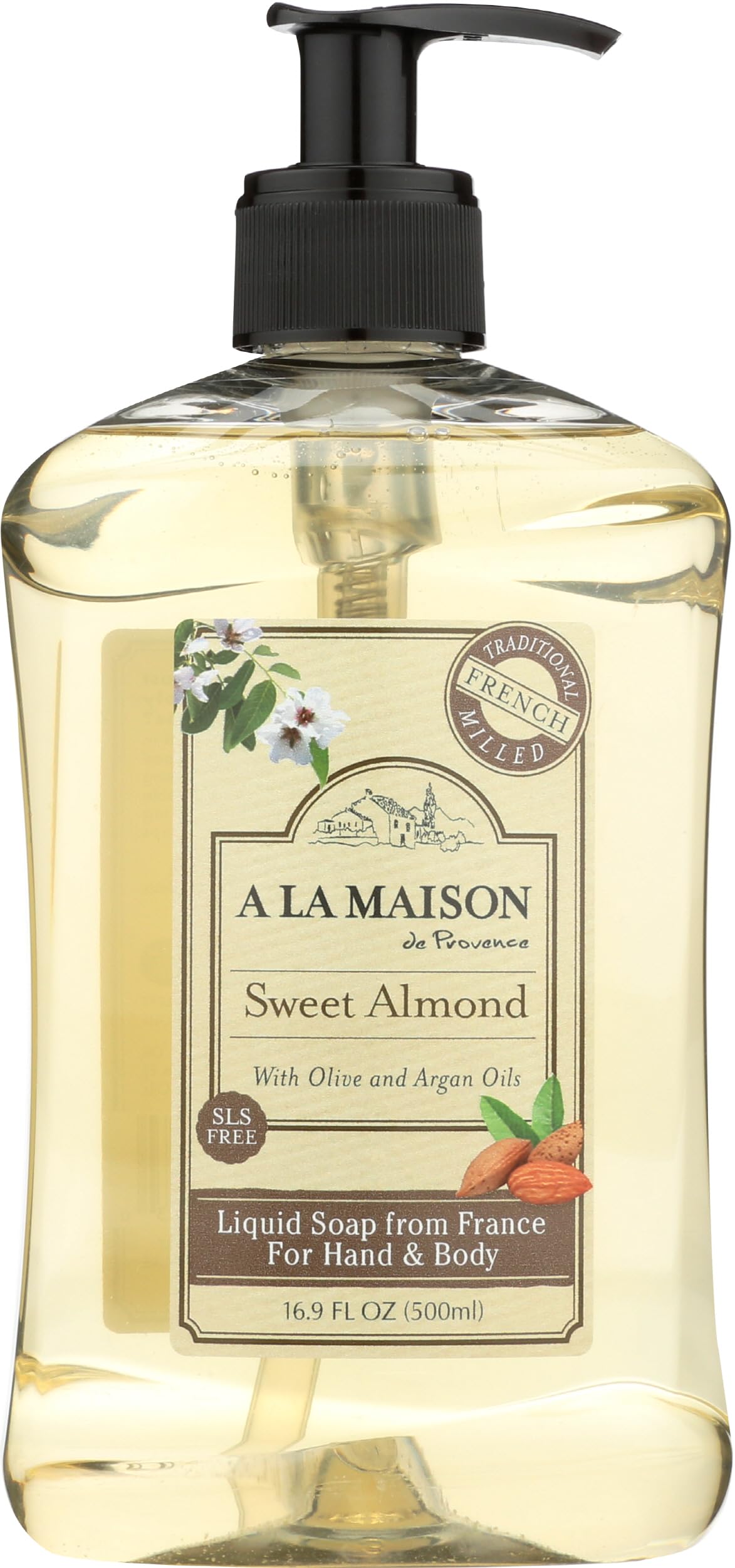 A LA MAISON Liquid Soap, Sweet Almond, 16.89 Fluid Ounce Beauty & Personal Care A LA MAISON