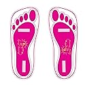 60 Pairs(120 Feets) Disposable Pink Tanning Feet Pads Sunless Airbrush Spray Tent Protect Foot Shaped Spray Tan Sandals Beauty & Personal Care HeeStar