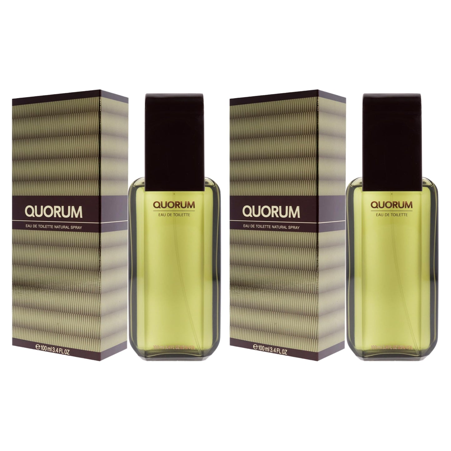 Quorum by Antonio Puig for Men - 3.4 oz EDT Spray - Pack of 2 Beauty & Personal Care Antonio Puig