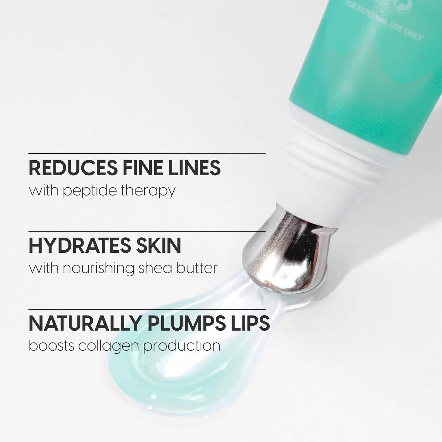 KARA BEAUTY Lip Syrup Moisturizing Peptide Therapy, Hydrating Gloss with Peptides & Shea Butter for Soft, Plump Lips, Nourishing Lip Care, Plumper Beauty & Personal Care Kara Beauty