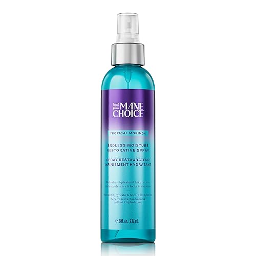 The Mane Choice Tropical Moringa Sweet Oil & Honey Endless Moisture Restorative Hair Spray, Supports Natural Hair Growth & Retention, Hydrating Curl Beauty & Personal Care The Mane Choice