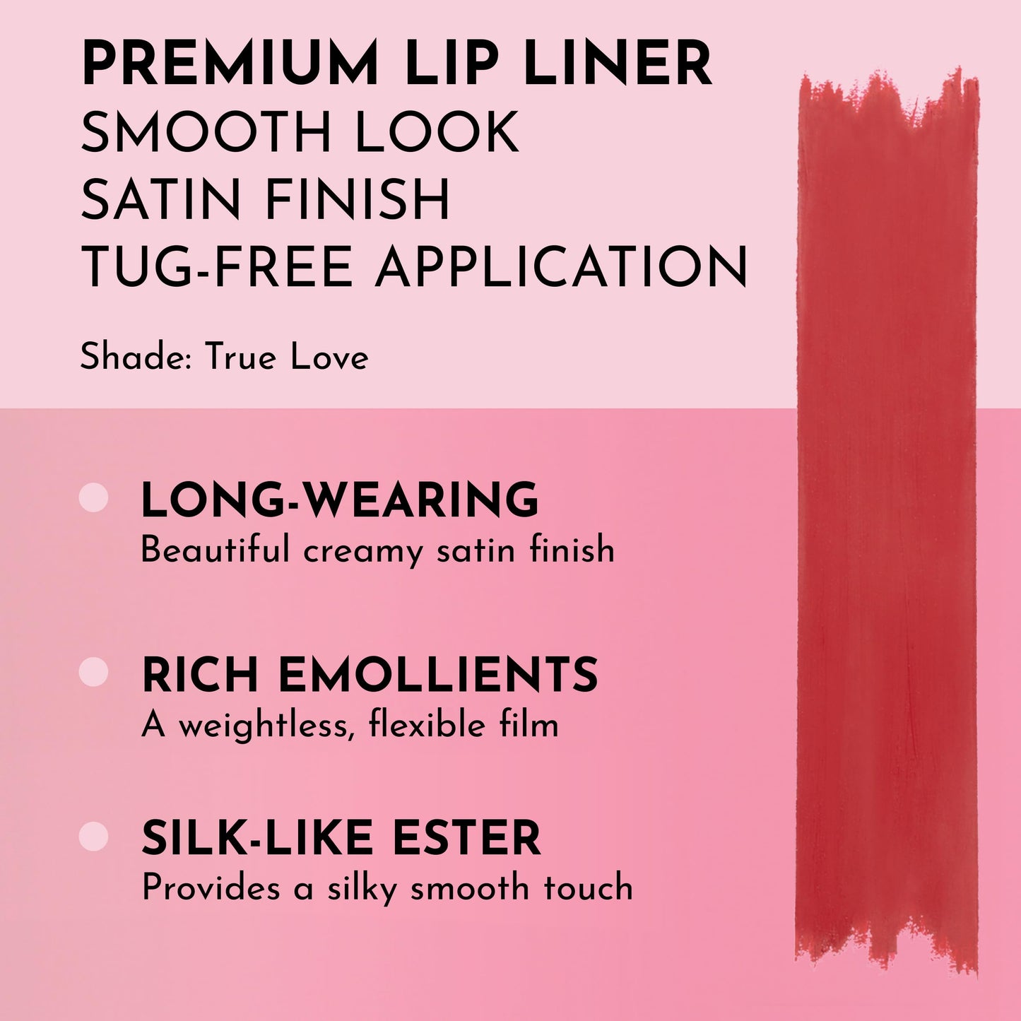 Lawless Women's Forget the Filler Definer-Liner, True Love, Red, 0.04 Ounce Beauty & Personal Care LAWLESS
