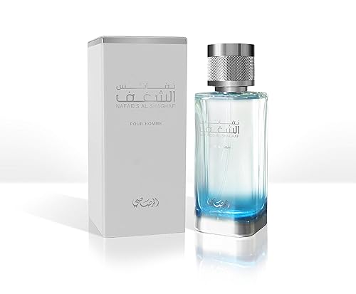 RASASI Nafaeis Al Shaghaf Eau De Parfum Men Spray, 100ml (3.40 Oz) - Exquisite Arabian Perfume For Men With A Long Lasting Fragrance, Elevate Your Beauty & Personal Care RASASI
