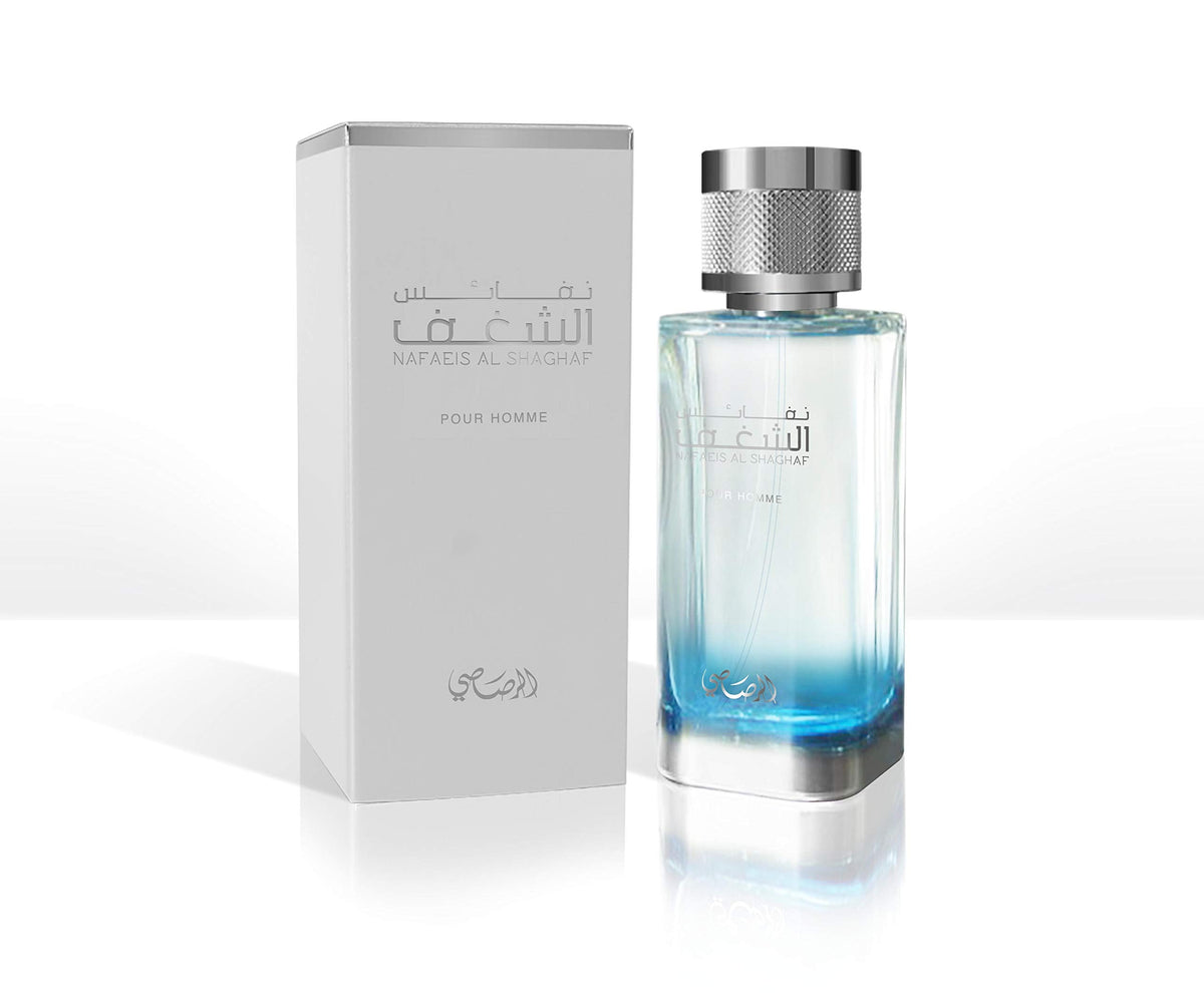 RASASI Nafaeis Al Shaghaf Eau De Parfum Men Spray, 100ml (3.40 Oz) - Exquisite Arabian Perfume For Men With A Long Lasting Fragrance, Elevate Your Beauty & Personal Care RASASI