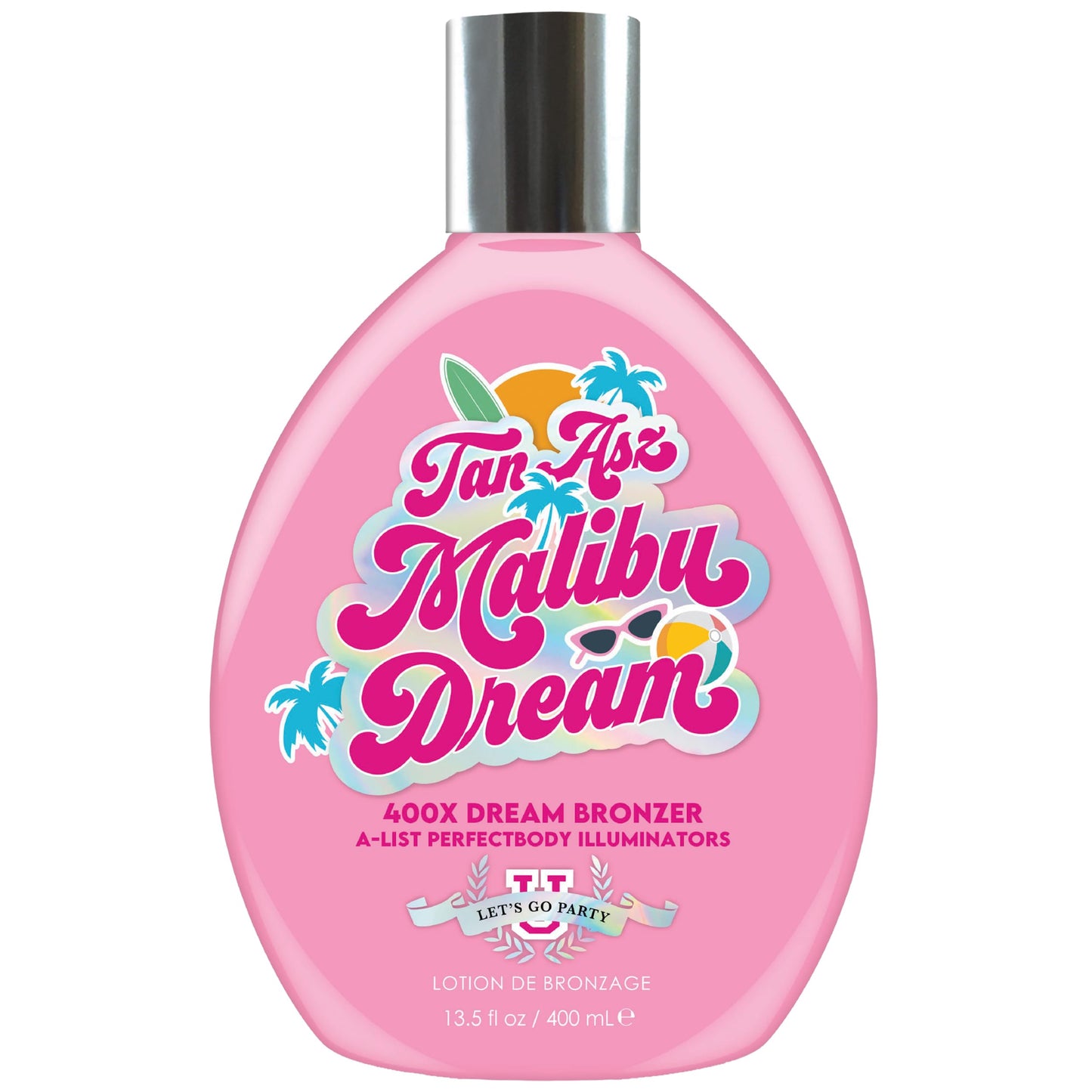 Tan Asz U Malibu Dream Tanning Lotion, 400X Dream Bronzer, A-List Perfectbody Illuminators with Hyaluronic Acid, Peptides & Marine Collagen, 13.5 Fl Beauty & Personal Care Tan Asz U