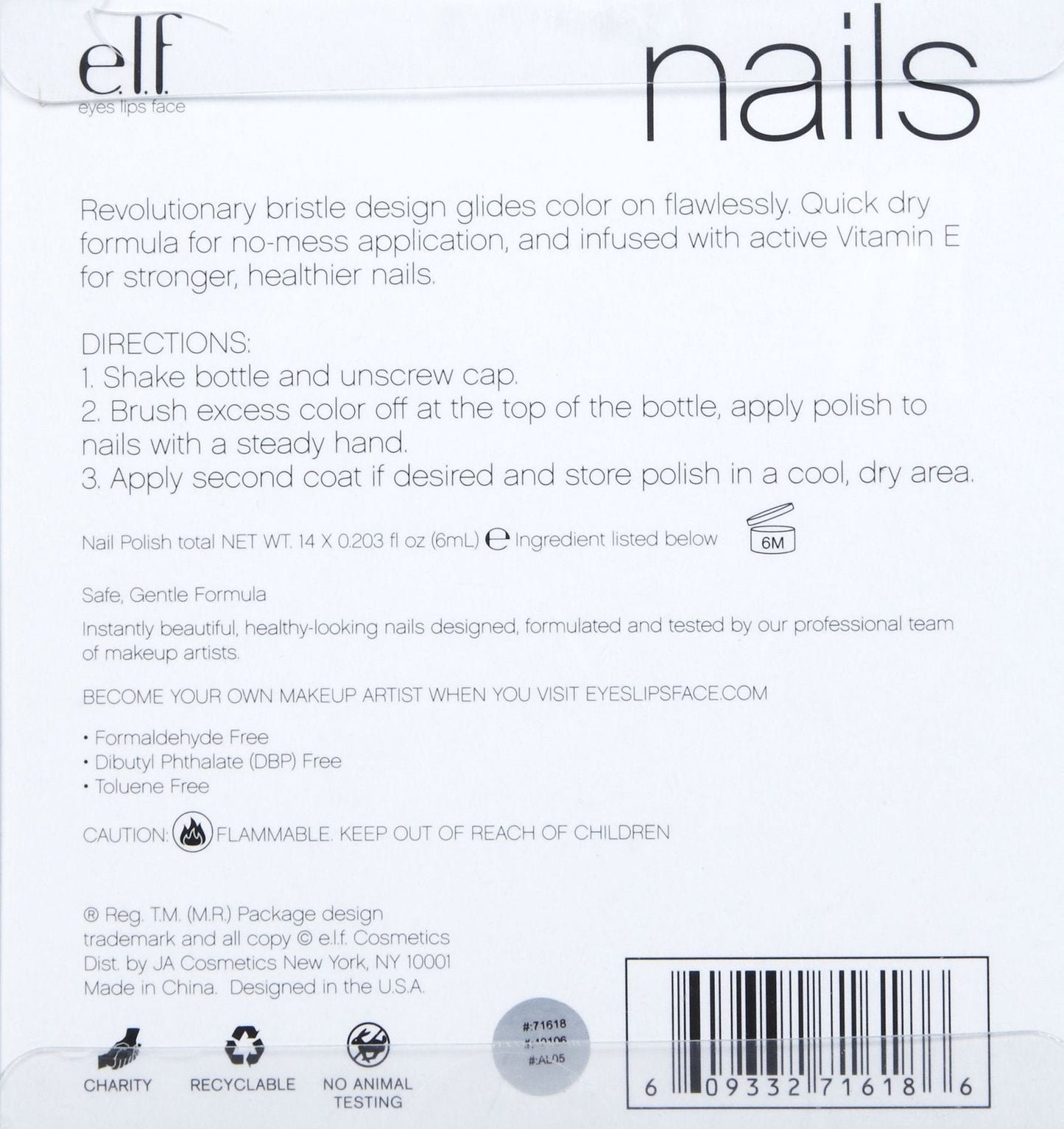 e.l.f. 14 Piece Nail Polish Cube, Jewel Tones, 2.8 Fluid Ounce Beauty & Personal Care e.l.f. cosmetics