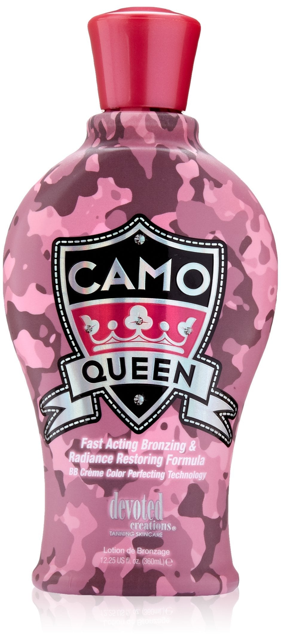 Devoted Creations Camo Queen Bronzing Lotion, 12.25 Fluid Ounce Beauty & Personal Care Devoted Creations