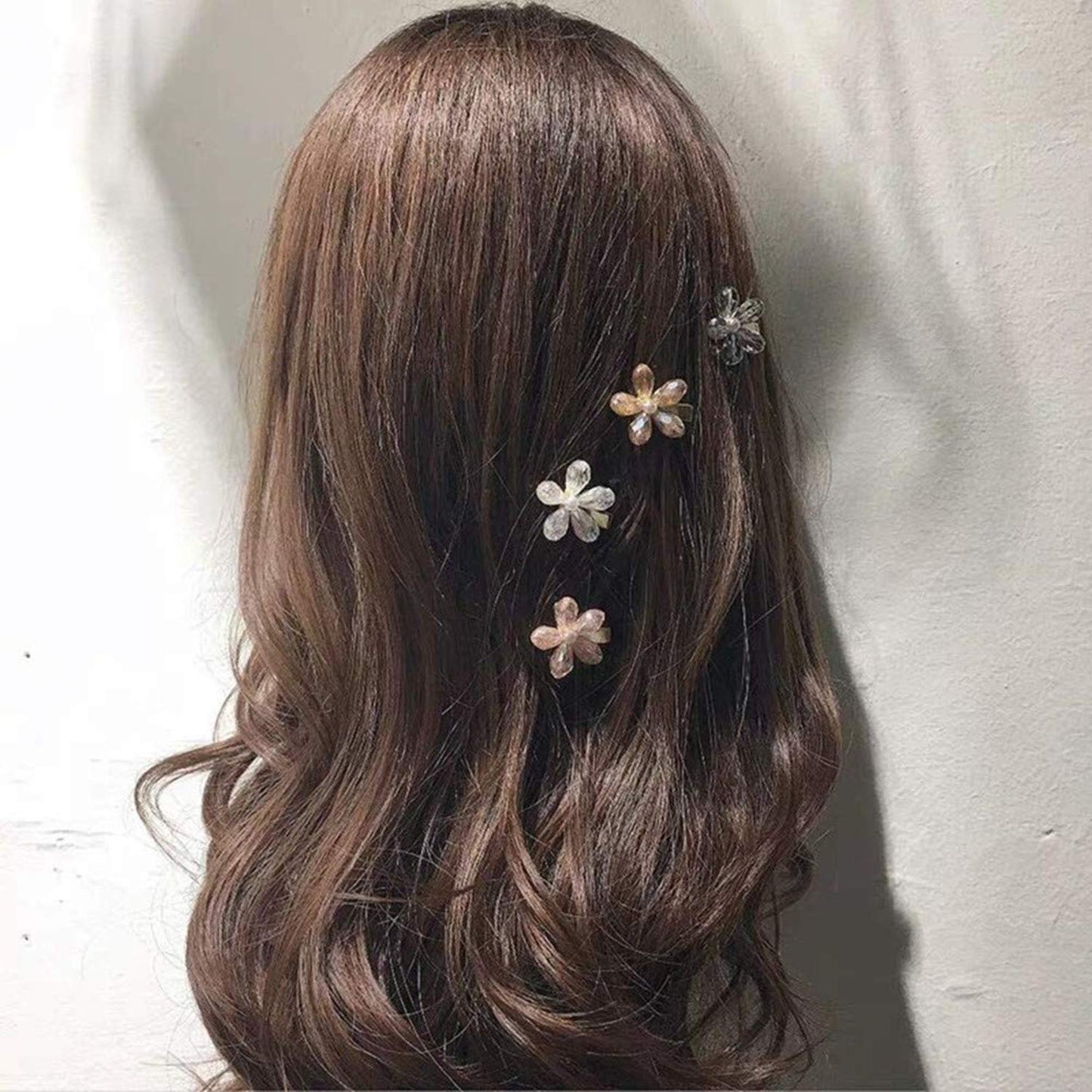 Crystal Hair Clips Small Pearl Hairpins Textention Fashion Hair Barrettes Decorative Bling Hair Accessories for Women Ladies Beauty & Personal Care Textention