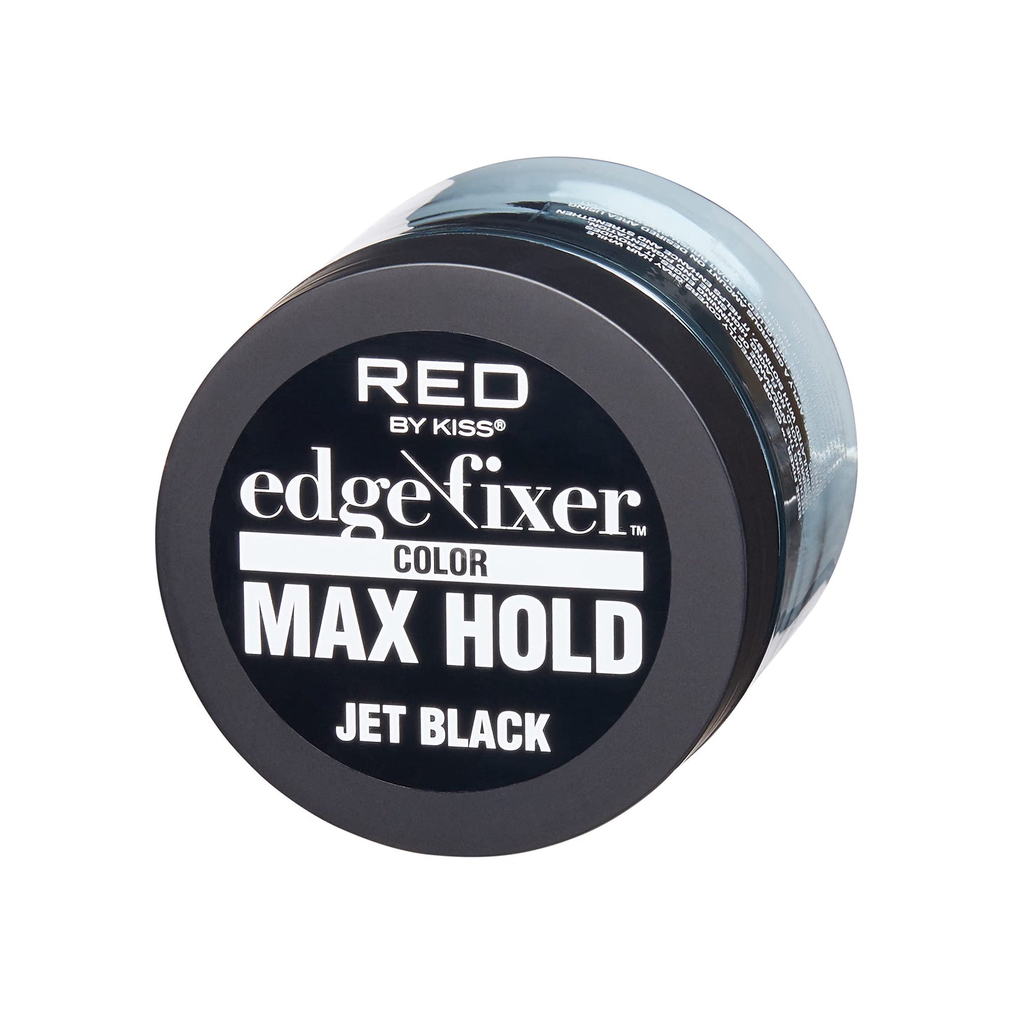 Red by Kiss Color Edge Fixer 24HR Max Hold Edge Control Pomade for Fly Away and Edge Frizz Hair (Jet Black) (100mL) Beauty & Personal Care Red by Kiss