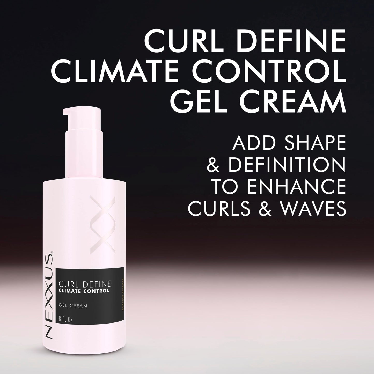 Nexxus Styling Curl Define Curl Cream Climate Control Gel Cream Hair Cream Powered by Styleprotect Technology 8 oz Beauty & Personal Care Nexxus
