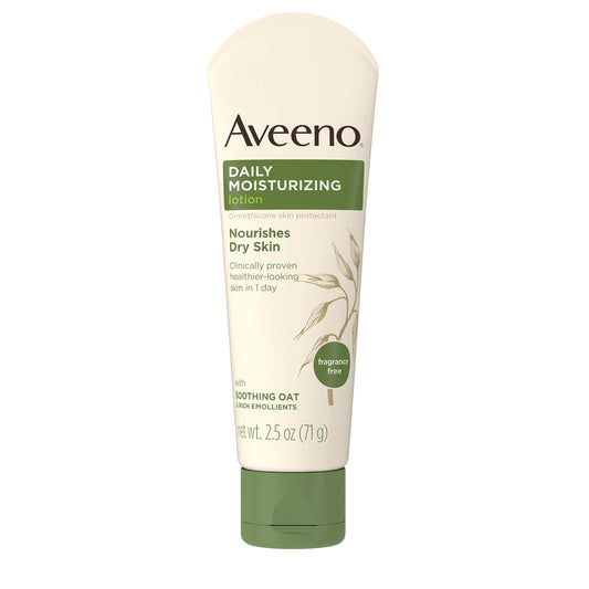 Aveeno Daily Moisturizing Lotion with Oat for Dry Skin, 2.5 fl. Oz Beauty & Personal Care Aveeno