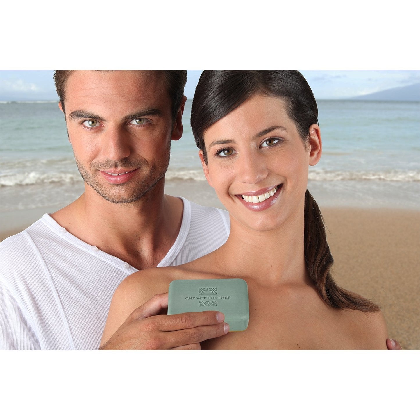 One With Nature Dead Sea Salt French Clay Soap 7 oz Beauty & Personal Care One With Nature