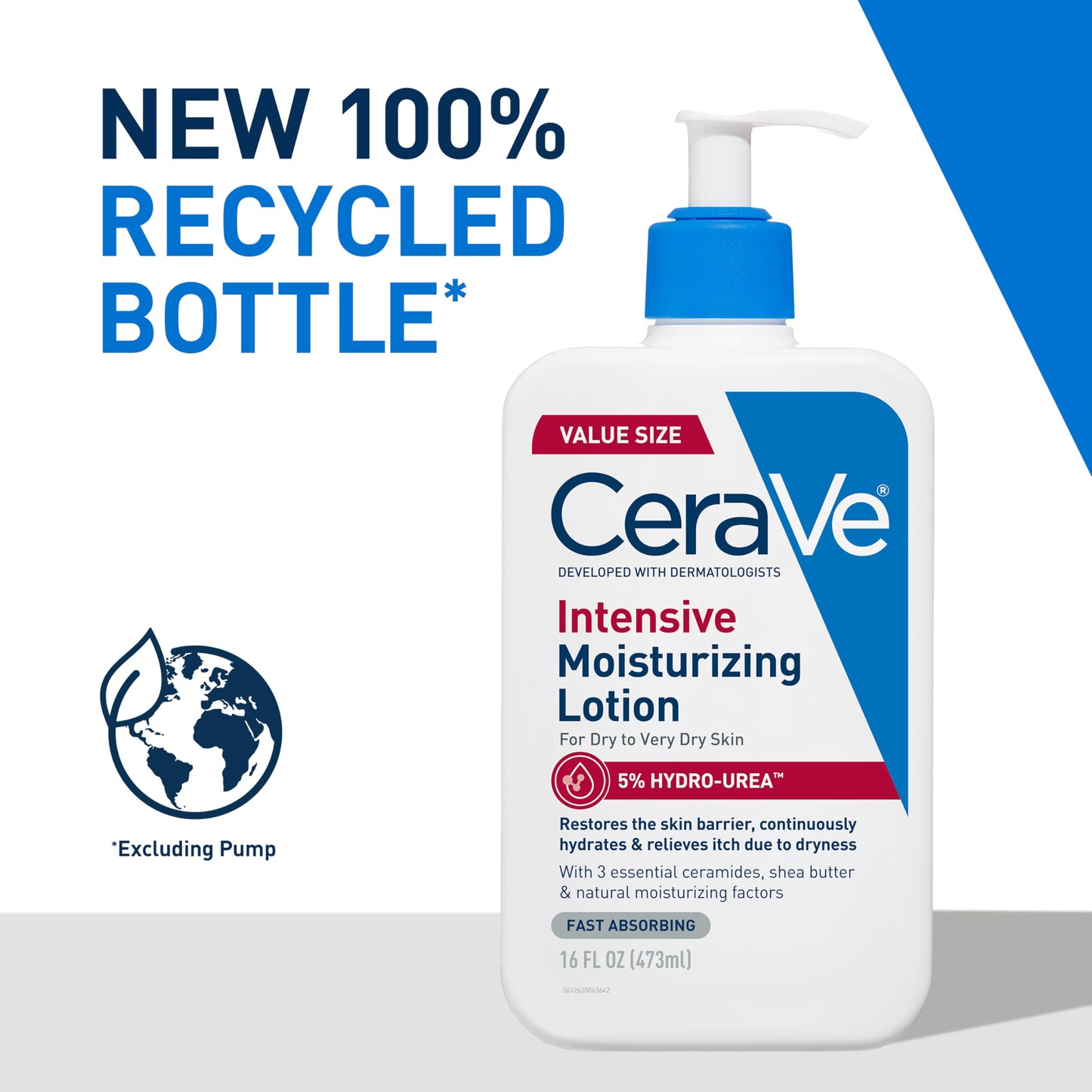 CeraVe Intensive Moisturizing Lotion, Hydro-Urea + Shea Butter, Body Lotion For Dry Skin, Relieves Signs Of Extra Dry Skin, Non Greasy Hydrating Cream Beauty and Personal Care CeraVe