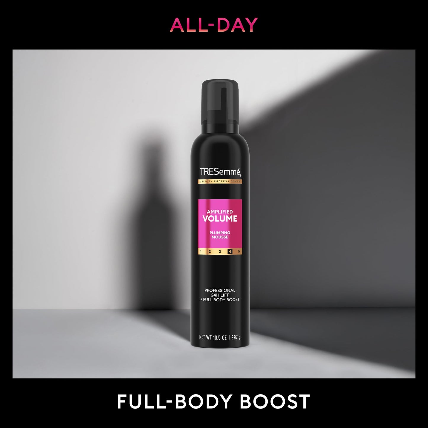 TRESemmé Plumping Mousse Amplified Volume for 24H Lift and Body with Pro Lock Technology 10.5 Fl Oz Beauty & Personal Care TRESemmé