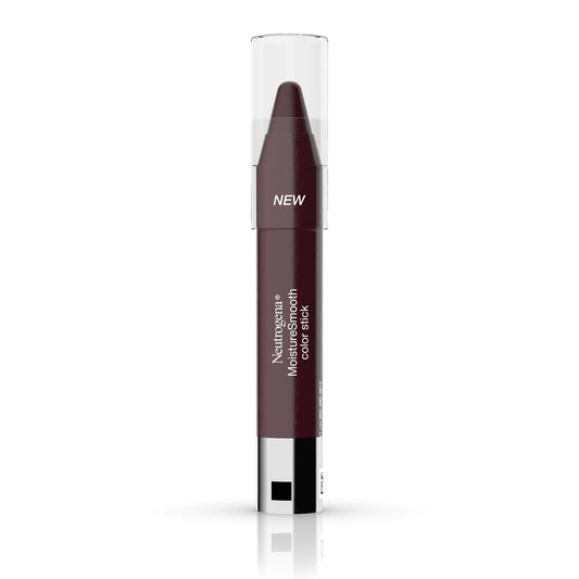 Neutrogena Moisturesmooth Color Lip Stick, 180 Deep Plum, .011 Oz. (Pack of 1) Beauty & Personal Care Neutrogena