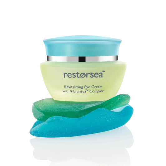 Restorsea Revitalizing Eye Cream - Reduces Dark Circles & Crow’s Feet - Anti-Aging Eye Treatment with Vibransea™ Complex, Hesperidin & Oat Extract Beauty & Personal Care Restorsea