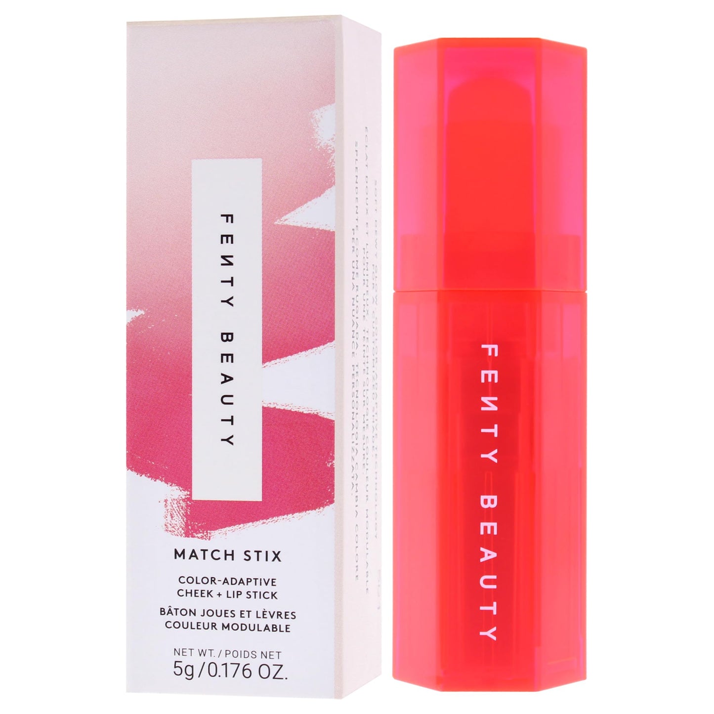 Fenty Beauty by Rihanna Match Stix Color-Adaptive Cheek + Lip Stick Strawberry Pop Beauty & Personal Care FENTY BEAUTY