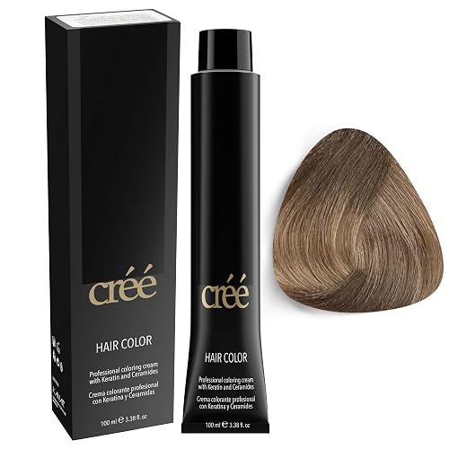 Cree Professional 8.1 - Light Ash Blond Permanent Hair Color - Long Lasting, Rich Vibrant - Gray Coverage 100ml - 3.4 fl.oz. Beauty & Personal Care Créé
