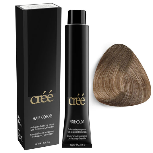 Cree Professional 8.1 - Light Ash Blond Permanent Hair Color - Long Lasting, Rich Vibrant - Gray Coverage 100ml - 3.4 fl.oz. Beauty & Personal Care Créé