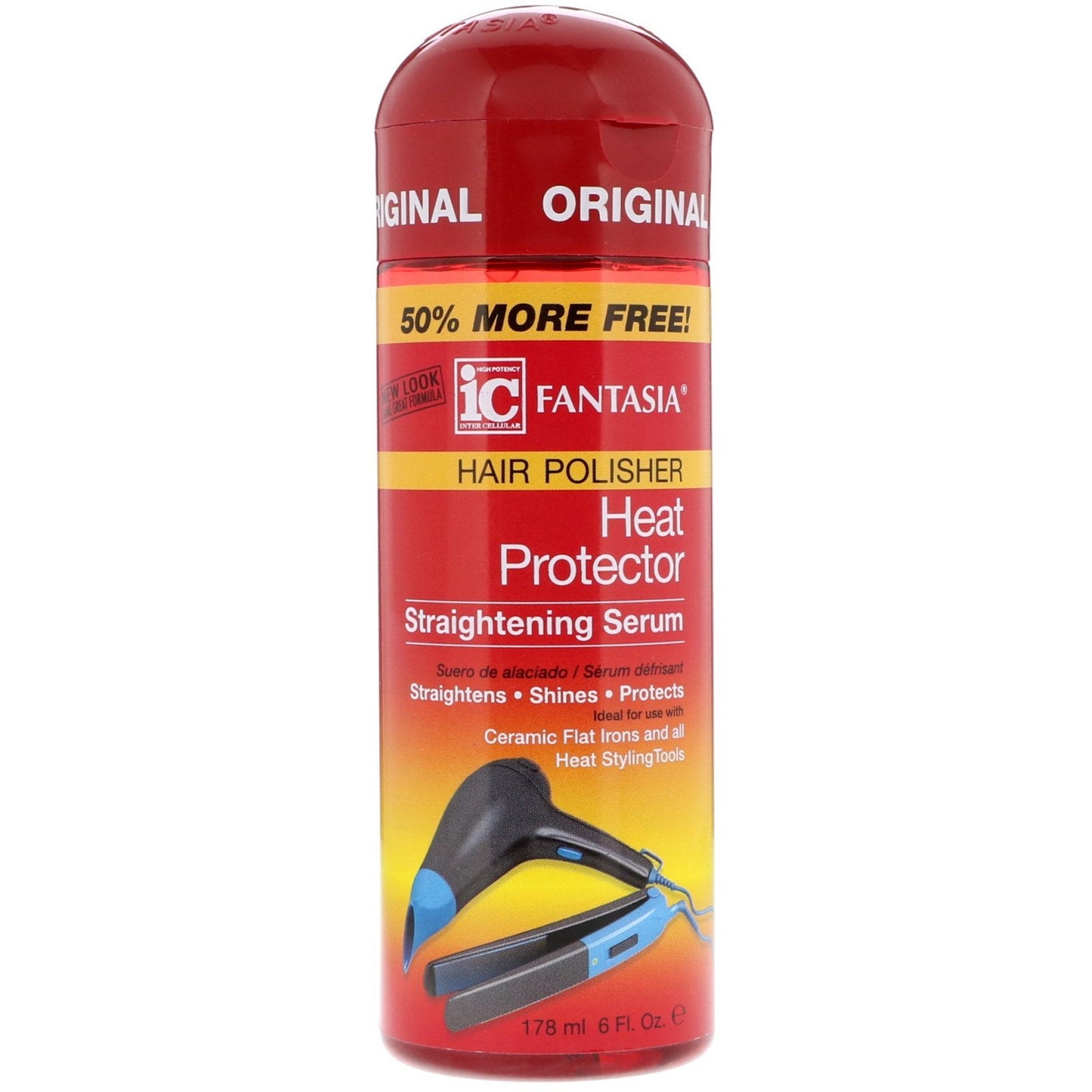 U/S Fant Plish Heat Prot Size 6z Beauty & Personal Care Fantasia