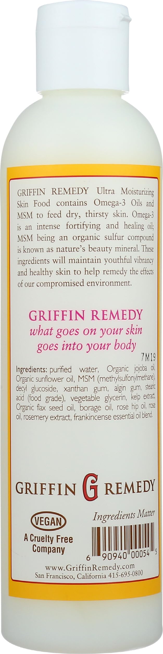 Griffin Remedy, Bodywash Omega3 Frankincense, 8 Fl Oz Beauty & Personal Care Griffin Remedy